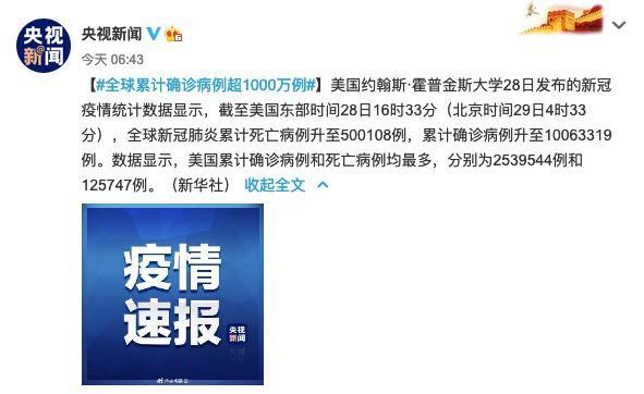 全球新冠肺炎确诊超2253万例-全球新冠肺炎确诊超2253万例是真的吗