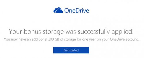 ONEDRIVE永久免费100G-