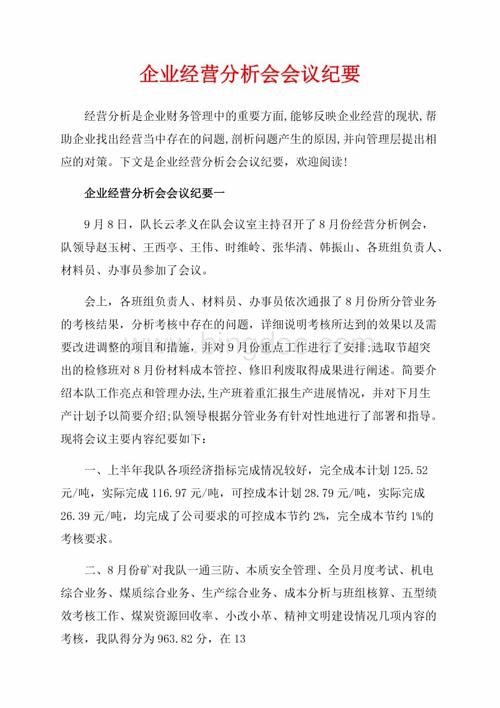 经济活动分析会-经济活动分析会发言材料