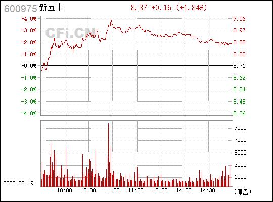 新五丰600975-新五丰600975的股价是多少