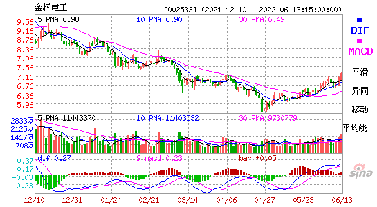 金杯电工-金杯电工股票股吧